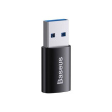 Baseus Converter Ingenuity Series Mini OTG Adaptor USB-A 3.1 Male to Type-C Female Black (ZJJQ000101)