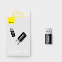 Baseus Converter Ingenuity Series Mini OTG Adaptor USB-A 3.1 Male to Type-C Female Blue (ZJJQ000103) Baseus Converter Ingenuity Series Mini OTG Adaptor USB-A 3.1 Male to Type-C Female Blue (ZJJQ000103)