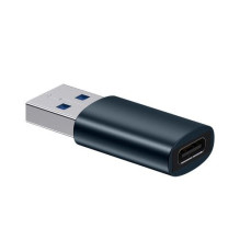 Baseus Converter Ingenuity Series Mini OTG Adaptor USB-A 3.1 Male to Type-C Female Blue (ZJJQ000103) Baseus Converter Ingenuity Series Mini OTG Adaptor USB-A 3.1 Male to Type-C Female Blue (ZJJQ000103)