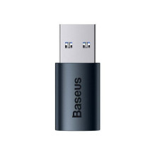 Baseus Converter Ingenuity Series Mini OTG Adaptor USB-A 3.1 Male to Type-C Female Blue (ZJJQ000103) Baseus Converter Ingenuity Series Mini OTG Adaptor USB-A 3.1 Male to Type-C Female Blue (ZJJQ000103)