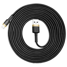 Baseus Lightning Cafule Cable 2A, 3m Gold / Black (CALKLF-RV1) Baseus Lightning Cafule Cable 2A, 3m Gold / Black (CALKLF-RV1)