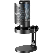 BOYA Microphone Wired K3 Standing, Omnidirectional, Noise Cancellation, Real-time monitoring (Type-A / Type-C to Type-C)