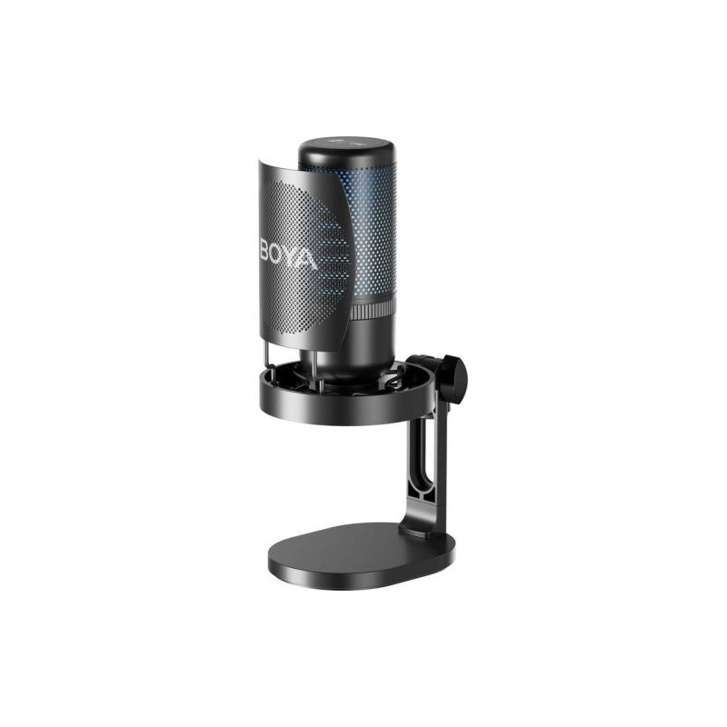 BOYA Microphone Wired K3 Standing, Omnidirectional, Noise Cancellation, Real-time monitoring (Type-A / Type-C to Type-C)