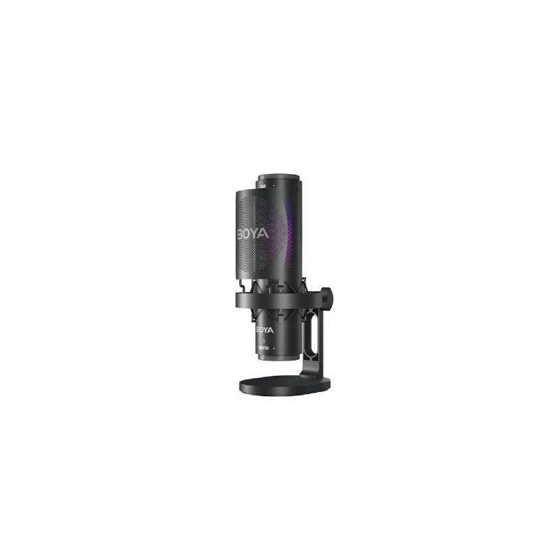 BOYA Microphone Wired K9 Standing, Omnidirectional, Noise Cancellation, Real-time monitoring (Type-A / Type-C to Type-C)