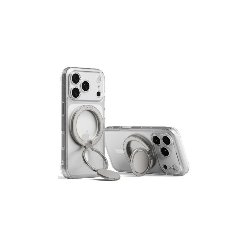 Ringke Dual Magnetic Holder Ring Satin Silver