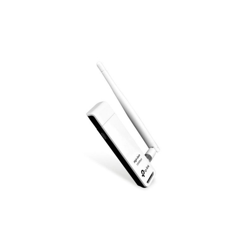 TP-Link Adapter TL-WN722N Wireless, USB 2.0, 150Mbps, 802.11n, White EU