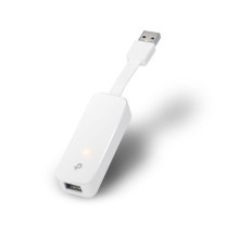 TP-Link Network Adapter Cable UE300 USB 3.0 to Ethernet RJ45, 1000Mb / s, White EU TP-Link Network Adapter Cable UE300 USB 3.0 to Ethernet RJ45, 1000Mb / s, White EU