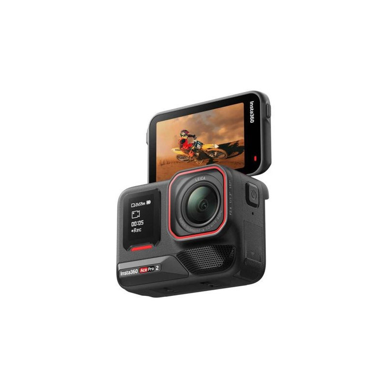 Insta360 Ace Pro 2 Action Camera 8K Dual Battery Bundle Black EU