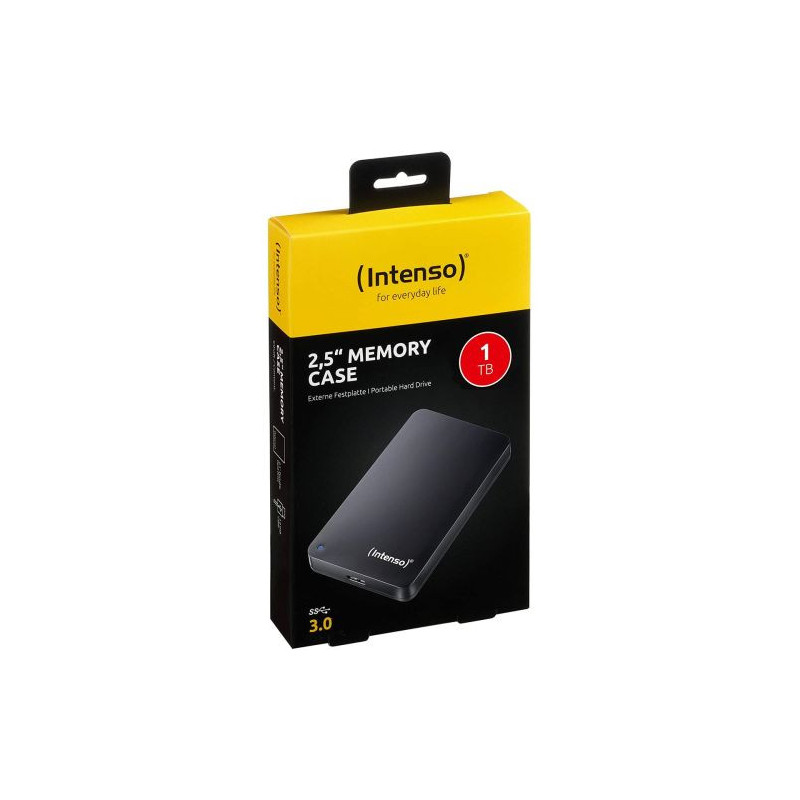 Intenso HDD External 2.5" 1TB USB 3.2, Black EU (6021560)