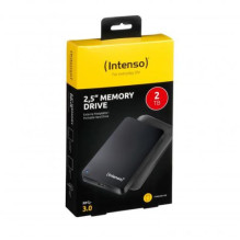Intenso HDD External 2.5" 2TB USB 3.2 with Leather Case, Black EU (6023580)