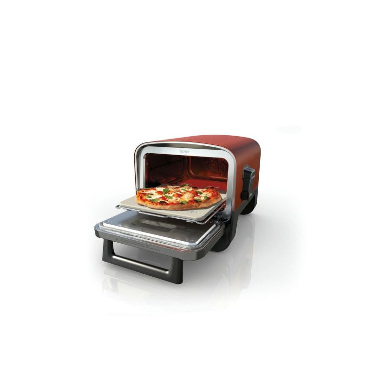 Ninja Woodfire Outdoor Pizza Oven 8-in-1, Red EU OO101EU