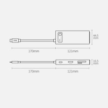 Baseus HUB Metal Gleam series 7-in-1 Multifunctional (Type-C to 2x USB 3.0, PD 100W / HDMI 4K 30Hz / RJ45 1Gbps, Type-C 