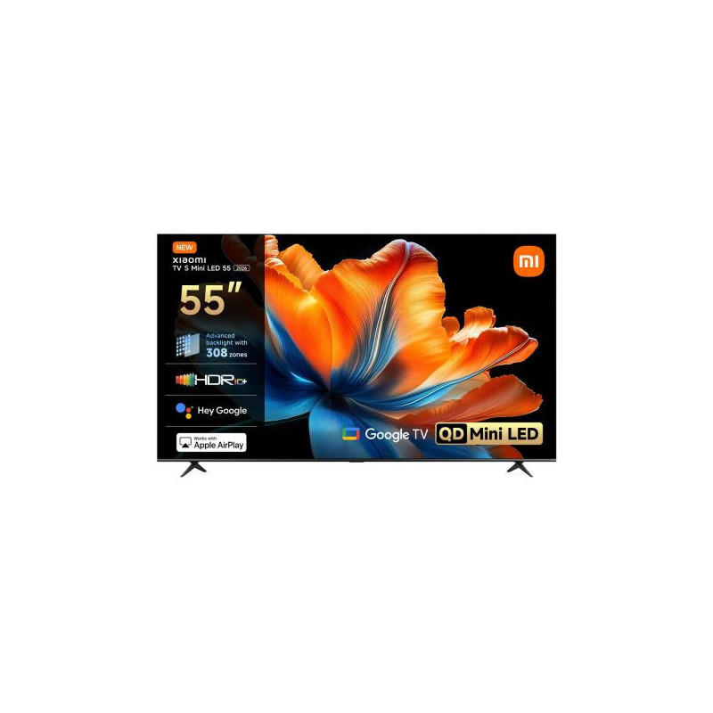 Xiaomi TV S MINI LED 55" UHD 2026 Black EU ELA6592EU
