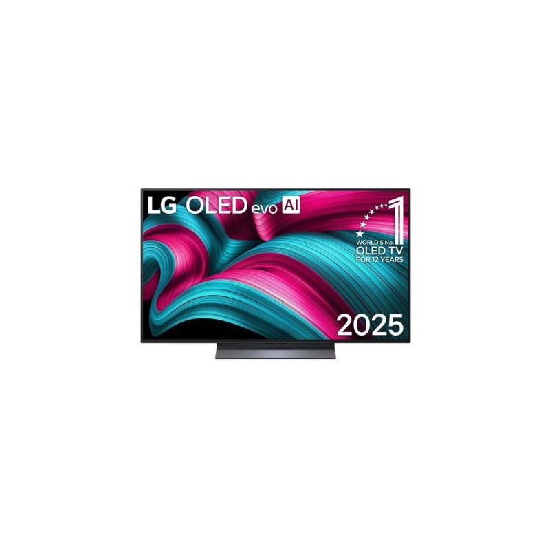LG OLED TV OLED48C51LA, 122 cm, 4K, AI, Smart, Black EU