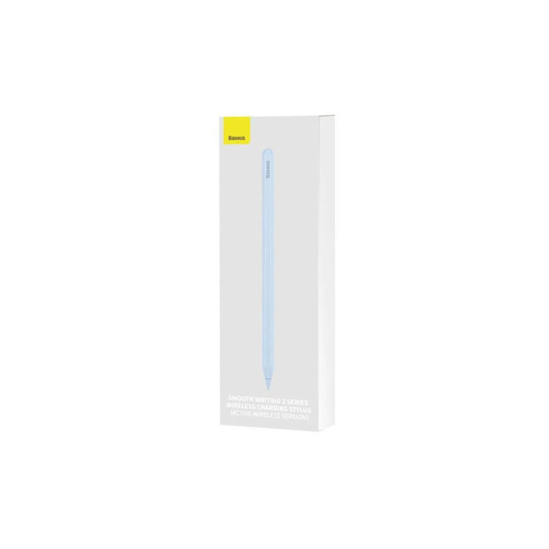 Baseus Tablet Tool Active Stylus Pen Smooth Wtiting 2 Wireless Charging with LED Indicator + Active Replaceable Tip for 