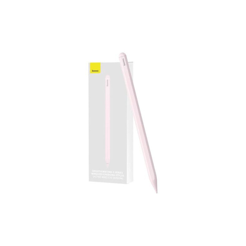 Baseus Tablet Tool Active Stylus Pen Smooth Wtiting 2 Wireless Charging with LED Indicator + Active Replaceable Tip for 