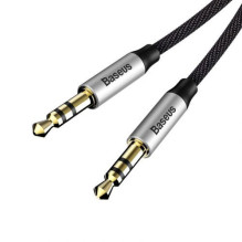 Baseus Audio Yiven M30 Cable 1.5M Silver / Black (CAM30-CS1) Baseus Audio Yiven M30 Cable 1.5M Silver / Black (CAM30-CS1)
