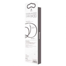 Baseus Audio Yiven M30 Cable 1.5M Silver / Black (CAM30-CS1) Baseus Audio Yiven M30 Cable 1.5M Silver / Black (CAM30-CS1)