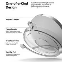 Ringke MagSafe charger Case Slim Matte Clear Ringke MagSafe charger Case Slim Matte Clear