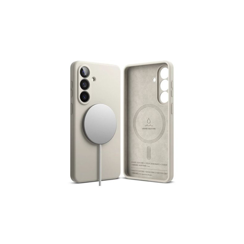 Ringke Galaxy S26 Plus Case Silicone Magnetic Stone