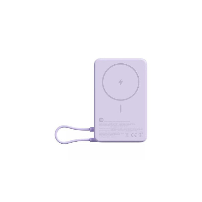Xiaomi Power Bank Magnetic 10000 mAh with Built-in Stand Purple EU BHR08PAGL