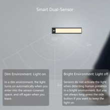 Xiaomi Yeelight Motion Sensor Closet Light A40, 1500mAh, 2700K, Black EU YDQA1620007BKGL