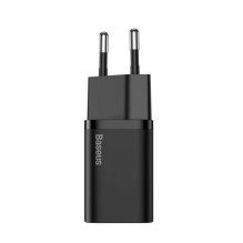 Baseus Travel Charger Super Si 1C Quick Charger 25W EU Black (CCSP020101) Baseus Travel Charger Super Si 1C Quick Charger 25W EU Black (CCSP020101)