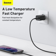 Baseus Travel Charger Super Si 1C Quick Charger 25W EU Black (CCSP020101) Baseus Travel Charger Super Si 1C Quick Charger 25W EU Black (CCSP020101)
