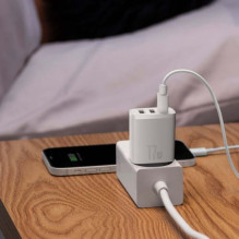 Baseus Travel Charger Compact wall Charger U+U+U, 17W EU black (CCXJ020101) Baseus Travel Charger Compact wall Charger U+U+U, 17W EU black (CCXJ020101)