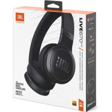 JBL Live 670NC Bluetooth Wireless On-Ear Headphones Black EU JBL Live 670NC Bluetooth Wireless On-Ear Headphones Black EU