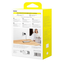 Baseus Travel Charger Palm Series Type-C, PD 3.0, QC 3.0, 30W, White EU (P10111605213-00) Baseus Travel Charger Palm Series Type-C, PD 3.0, QC 3.0, 30W, White EU (P10111605213-00)