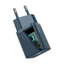 Baseus Travel Charger set Super Si 1C PD Fast charger 20W Blue EU (CCSUP-B03)