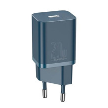 Baseus Travel Charger set Super Si 1C PD Fast charger 20W Blue EU (CCSUP-B03) Baseus Travel Charger set Super Si 1C PD Fast charger 20W Blue EU (CCSUP-B03)