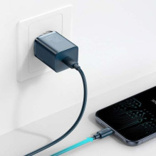 Baseus Travel Charger set Super Si 1C PD Fast charger 20W Blue EU (CCSUP-B03) Baseus Travel Charger set Super Si 1C PD Fast charger 20W Blue EU (CCSUP-B03)