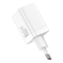 Baseus Travel Charger Super Si Pro mini Fast Charger, C+U, PD 3.0, QC 3.0 30W EU White (CCSUPP-E02) Baseus Travel Charger Super Si Pro mini Fast Charger, C+U, PD 3.0, QC 3.0 30W EU White (CCSUPP-E02)