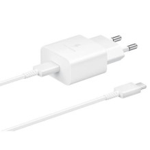 Samsung Travel Charger 15W EP-T1510X with Type-C to Type-C cable (1m) White EU (EP-T1510XWEGEU) Samsung Travel Charger 15W EP-T1510X with Type-C to Type-C cable (1m) White EU (EP-T1510XWEGEU)