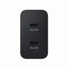 Samsung Travel Charger Duo 50W EP-T5020 with Type-C to Type-C cable (1,8m) Black EU (EP-T5020XBEGEU) Samsung Travel Charger Duo 50W EP-T5020 with Type-C to Type-C cable (1,8m) Black EU (EP-T5020XBEGEU)