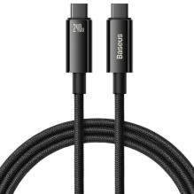 Baseus Type-C to Type-C Tungsten Gold Series Cable 480Mb / s, 240W, 3m, Black (CAWJ040201) Baseus Type-C to Type-C Tungsten Gold Series Cable 480Mb / s, 240W, 3m, Black (CAWJ040201)