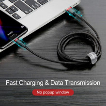 Baseus Type-C Cafule cable 2A 2m Red + Black (CATKLF-C91) Baseus Type-C Cafule cable 2A 2m Red + Black (CATKLF-C91)