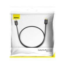 Baseus Video Cable High definition Series HDMI To HDMI 4K 60 Hz, 3D HDR, 18 Gbps, 1m Black (CAKGQ-A01) Baseus Video Cable High definition Series HDMI To HDMI 4K 60 Hz, 3D HDR, 18 Gbps, 1m Black (CAKGQ-A01)