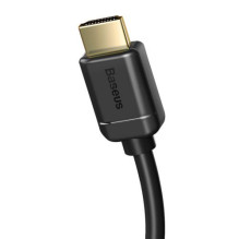 Baseus Video Cable High definition Series HDMI To HDMI 4K 60 Hz, 3D HDR, 18 Gbps, 1m Black (CAKGQ-A01) Baseus Video Cable High definition Series HDMI To HDMI 4K 60 Hz, 3D HDR, 18 Gbps, 1m Black (CAKGQ-A01)