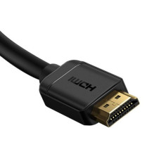 Baseus Video Cable High definition Series HDMI To HDMI 4K 60 Hz, 3D HDR, 18 Gbps, 1m Black (CAKGQ-A01) Baseus Video Cable High definition Series HDMI To HDMI 4K 60 Hz, 3D HDR, 18 Gbps, 1m Black (CAKGQ-A01)