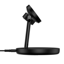 Baseus Wireless Charger Swan stand 3-in-1 Magnetic charger with TypeC cable 15W, 1m Black (WXTE000101) Baseus Wireless Charger Swan stand 3-in-1 Magnetic charger with TypeC cable 15W, 1m Black (WXTE000101)