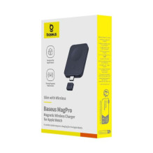 Baseus Wireless Inductive Charger MagPro Series for Apple Watch, 2.5W, Black EU (P10264106123-00) Baseus Wireless Inductive Charger MagPro Series for Apple Watch, 2.5W, Black EU (P10264106123-00)