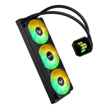 ASUS TUF GAMING LC III 360 ARGB procesorius „viskas viename“ skysčio aušintuvas, 12 cm, juodas