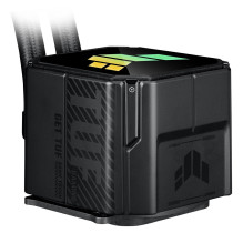 ASUS TUF GAMING LC III 360 ARGB procesorius „viskas viename“ skysčio aušintuvas, 12 cm, juodas