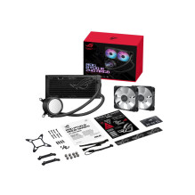 ASUS ROG Ryuo III 240 ARGB procesoriaus skysčio aušinimo komplektas 12 cm juodas ASUS ROG Ryuo III 240 ARGB procesoriaus skysčio aušinimo komplektas 12 cm juodas