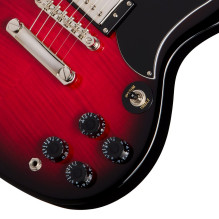 Epiphone SG Tribute Plus Cherry Burst - electric guitar Epiphone SG Tribute Plus Cherry Burst - electric guitar