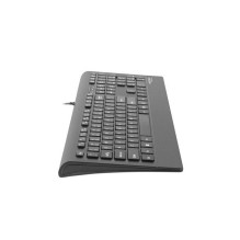 „Natec“ multimedijos klaviatūra „BARRACUDA“ plona, USB, JAV išdėstymas, juoda „Natec“ multimedijos klaviatūra „BARRACUDA“ plona, USB, JAV išdėstymas, juoda