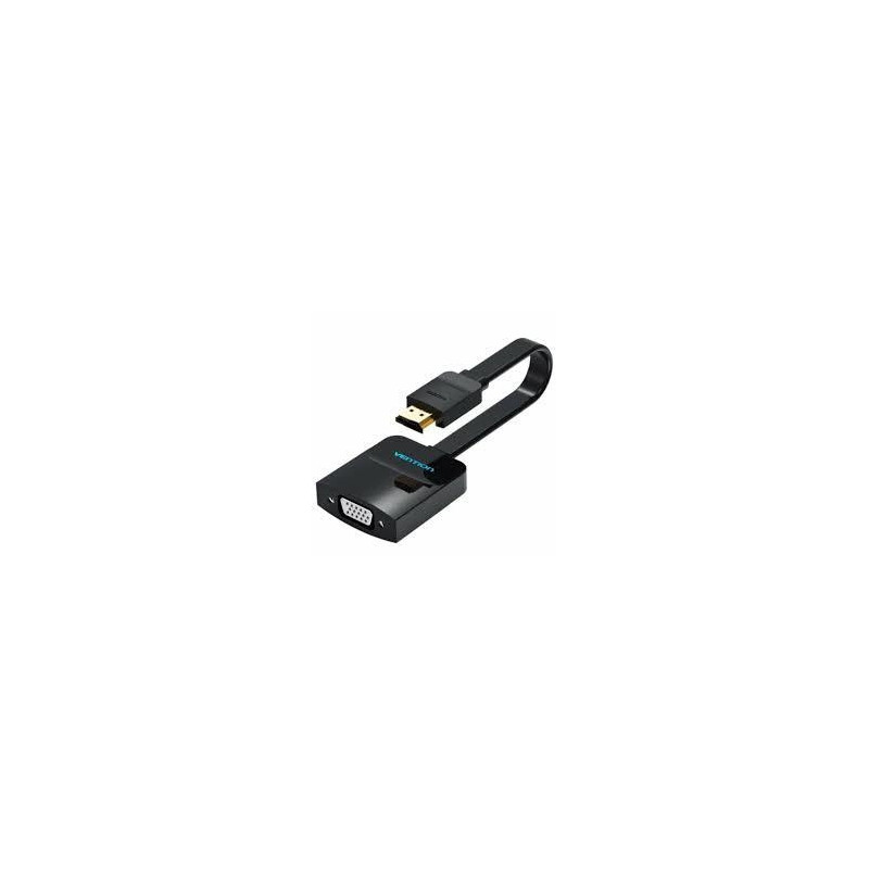 Vention 74345 Cable Adapter 0.15m VGA (D-Sub) HDMI Type A (Standard) Black